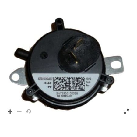 Lennox -.40 in. wc SPST Pressure Switch R102614-01