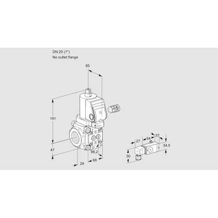 Honeywell Kromschroder VAS225/-R/NQSR KS88026456