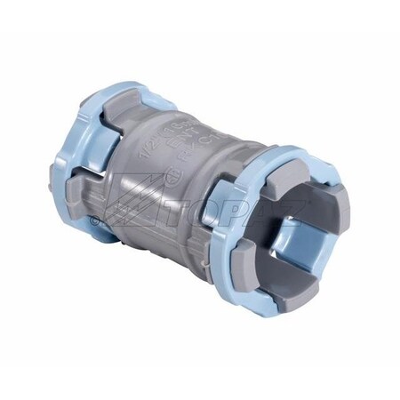 Topaz ENT Coupling, PVC, 1/2" 1491