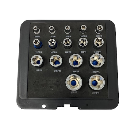 Cta Manufacturing 16 Piece Epr Torx Socket Set 1220