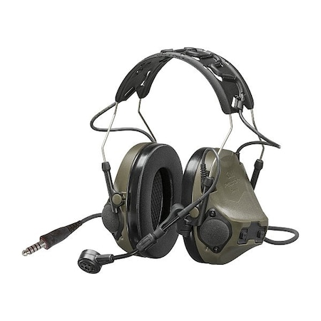 3M Headset, Wired, Green, 23 dB MT14H418A-92 GN