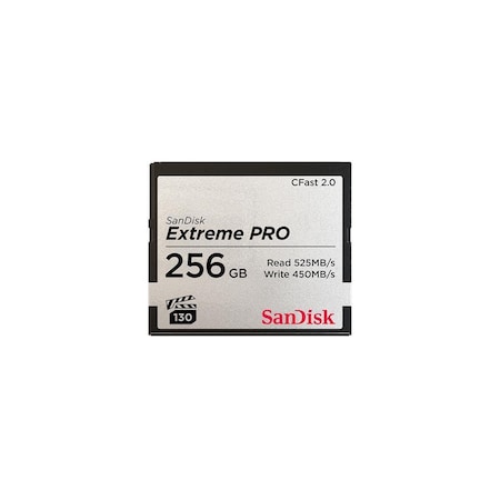 Western Digital Retail Flash USB San Disk Extreme PRO 256GB CFast Memory Card SDCFSP-256G-A46D