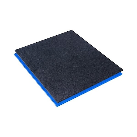 5S Shadow Foam Tool Box Foam Insert, 3/4" H, 10 3/4" W TSF-1018-BLACK/BLUE