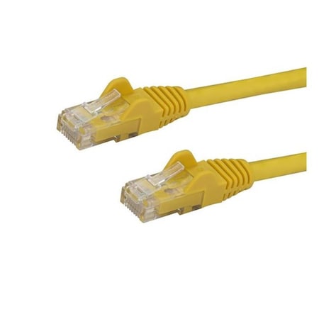Ezgeneration 6 ft. Cat6 Ethernet Patch Cable with Snagless, Yellow EZ330886