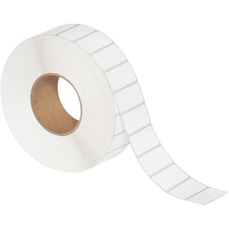 Tape Logic 1 1/2 x 1/2in White Thermal Transfer Labels THL604