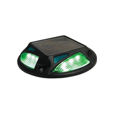 Railhead Gear Solar LED Light, 4 27/32 in dia., 1.2V RH-TC1200-G