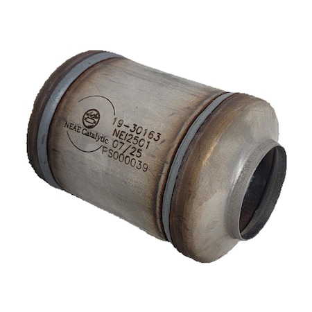 Neae Catalytic Catalytic #19-30164 Tier 3 Universal Converter - 6.5 in OAL - 2.5 in In/Out - No Ends 19-30164