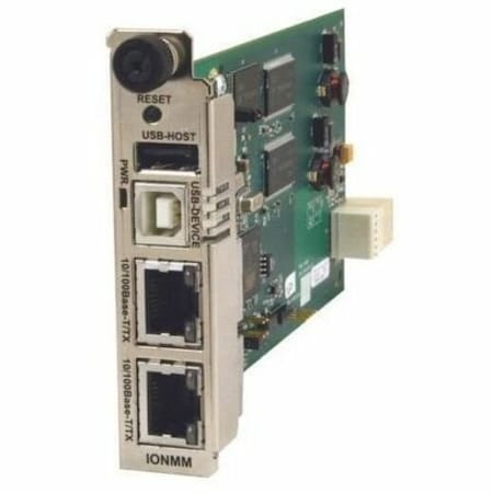 Transition Networks CONVERTER, ION MANAGEMENT MODULE WITH USB CLI IONMM