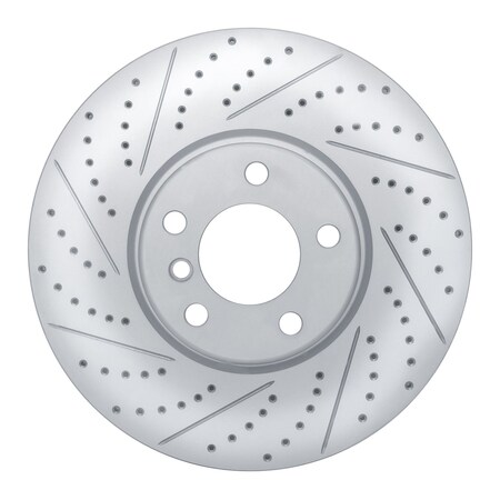 Dynamic Friction Co DFC Geoperformance Rotor - Drilled and Slotted 830-31100D