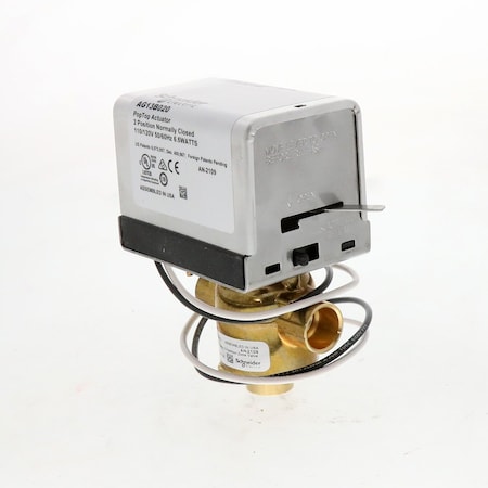 Erie Valve 3 Way, 120V, 1/2in Sweat VT3213G13B020