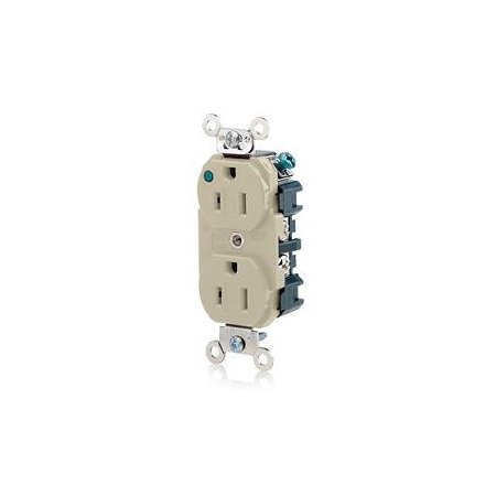 Leviton Electrical Receptacles Ind Plt.Lt. Rec. 8200-PLI