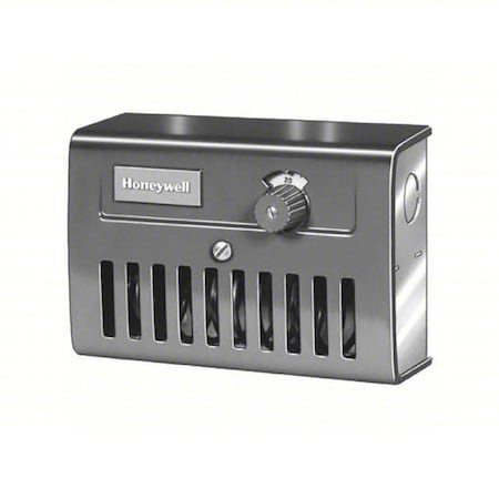 Honeywell Line Voltage Mechanical Thermostat, Heat or Cool, -30 to 100F, 24 to 277V AC, 1C, 1H T631C1103/U