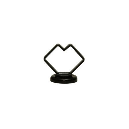 Cable Wholesale 1in Black Magnetic Cable Holder, Strong Polymer Cable Holder, 15 pound pull force, Plenum 30MA-123HD