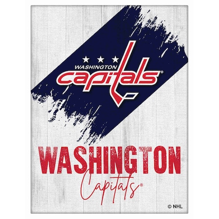 Holland Bar Stool Co Washington Capitals 15 in. x 20 in. Canvas Wall Art LCnvs