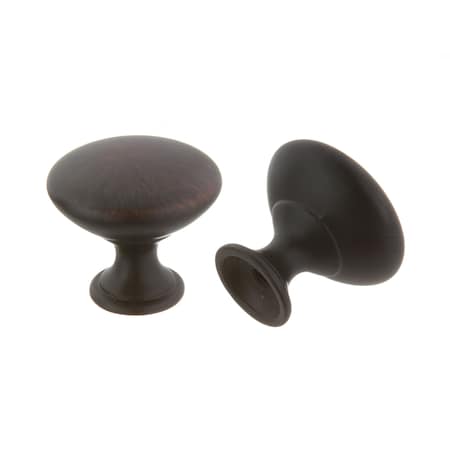 Pride Industrial 1-1/16in Diecast Cabinet Knob Oil Rubbed Bronze Finish K91010B