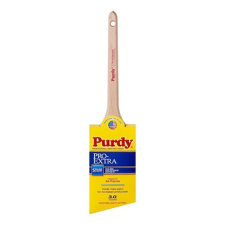 Purdy Nylon Paint Brush, 3 3/16 in L 144080730