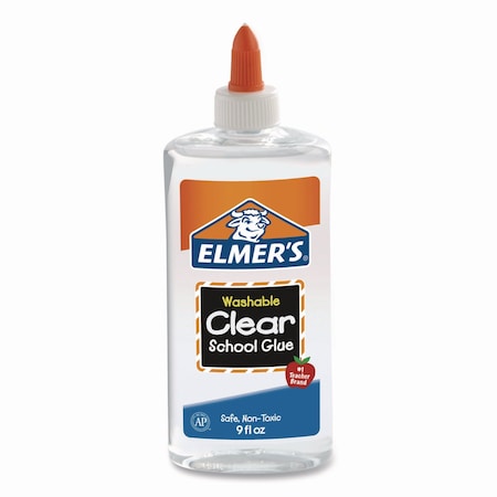 Elmers School Glue, 9 oz, Dries Clear E309