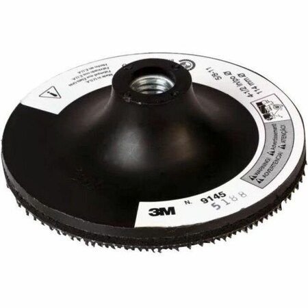 3M 3M 8482; Disc Pad Holder 9145 4 1/2" x 1/8" x 3/8"5/8-11" 7000046035