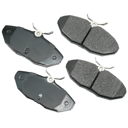 Akebono 00-06 Ford/Jag/Linc-Ls/S-Type/T-Bird/-Rr Euro Pads, Eur806 EUR806