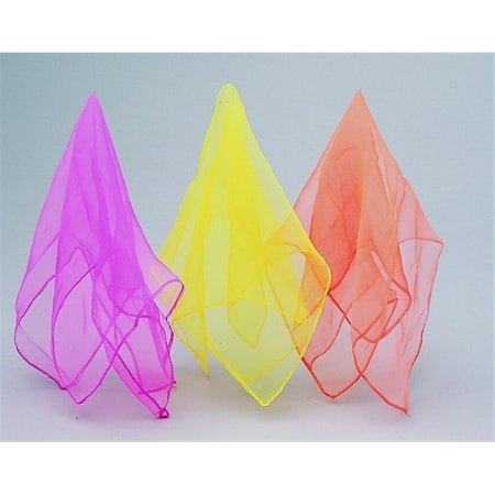 Juggleti me 17 x 17 In Juggling Scarves- Set Of 12, 12PK 1004604