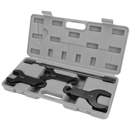 Performance Tool 8 pc. Pneumatic Fan Clutch Wrench Set, Air Hammer Tool, 7/8 in. to 47mm W80501