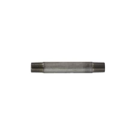 Midland Industries NIPPLE PIPE WLD 1/4IN MPT 1/4IN MPT 48024