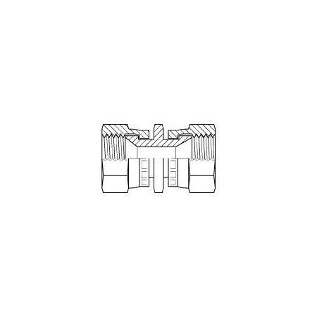 Adaptall FEMALE JIC X FEMALE JIS SWIVEL 1/2 in 1/2 in 9226-08-08