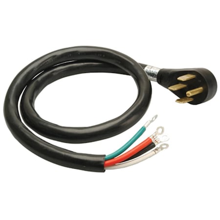 Master Electronics 09046ME 6-2 And 8-2 Round Range Cord- Black - 6 ft. 577715