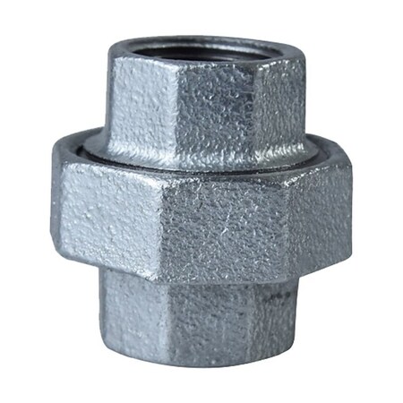 Prosource Exclusively Orgill Pipe Union, 34 in, Threaded, Malleable Iron, 40 Schedule, 300 psi Pressure 34B-3/4G