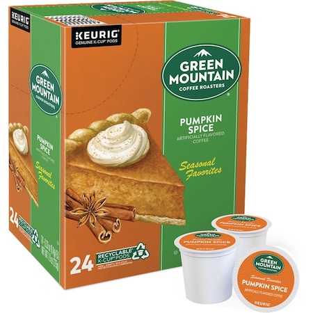 Keurig Green Mountain Coffee Pumpkin Spice K-Cup, 24PK 5000346276