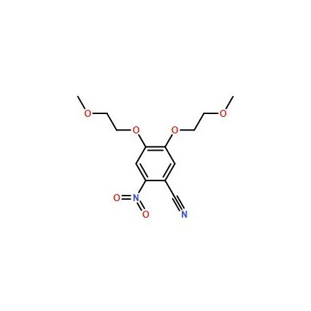 Ak Scientific 4, 5-Bis(2-methoxyethoxy)-2-nitrobenzonitrile (5g), CAS 236750-65-5 Z6136-5g