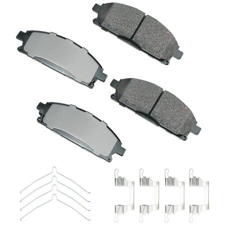 Akebono Street Perf Pad, Asp691B ASP691B