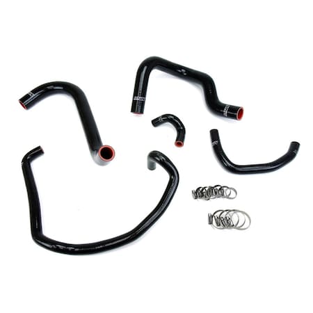 Hps Performance High Temp Reinforced Silicone Radiator and Heater Coolant Hose Kit, Black,  57-1746-BLK