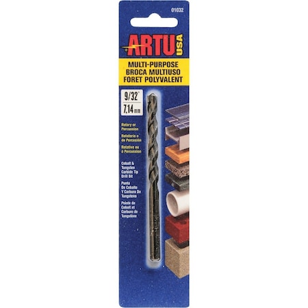 Artu 9/32'' Cobalt General Purpose Drill Bit 1032