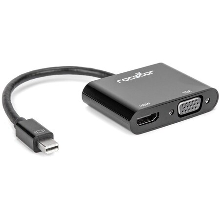 Rocstor 2-IN-1 MINI DP TO HDMI 4K 30 HZ OR VGA Y10A261-B1