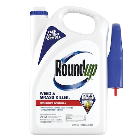 Roundup Weed and Grass Killer, Liquid, 1 gal 5375504