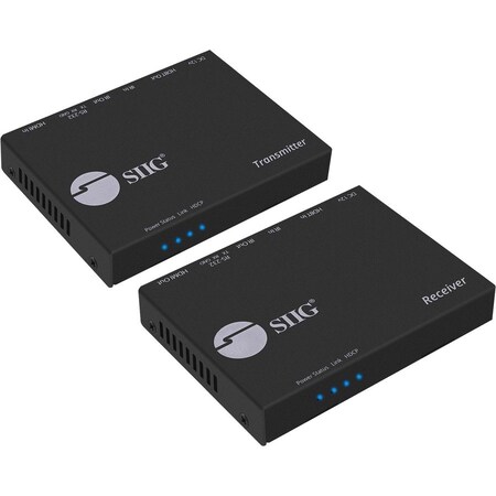 Siig EXTENDS HDMI AV SIGNALS UP TO 330FT 100M OVER A SINGLE CAT5E/6 CABLE WITH INDU CE-H23F11-S1