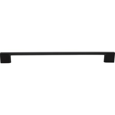 Designperfect 10-1/16'' Center-to-Center Handle Pull, Matte/Flat Black DPA-S799BLK