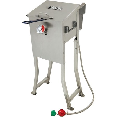 Barbour International 700-7252.5 Gal Bayou Fryer W Ss Bsket 700-725