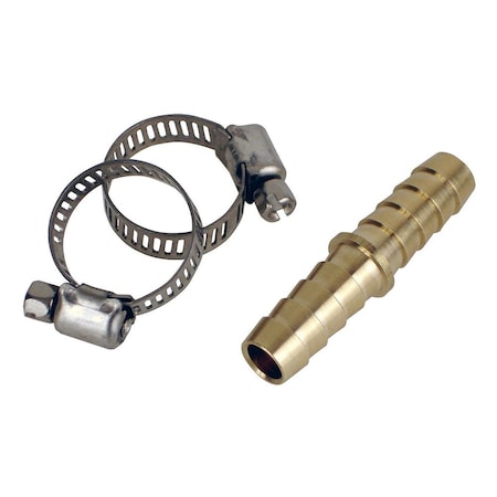 Attwood Attwood 3/8in Hose Mender In-Line Fuel Splice Kit w/SS Clamps 11822-6