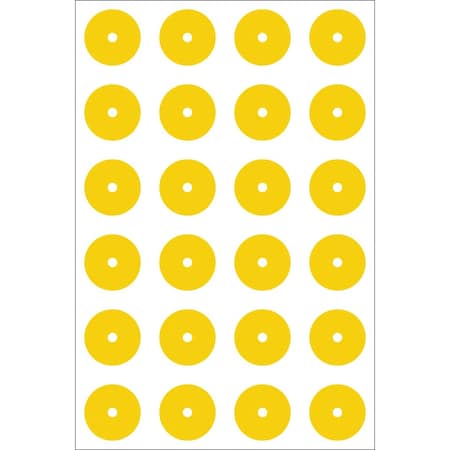 Accuform GAUGE MARKING DECALS 1 12 COLOR GML101YL