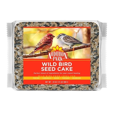 Audobon Park Audubon Park Wild Bird Seed Cake, 24 oz 14362