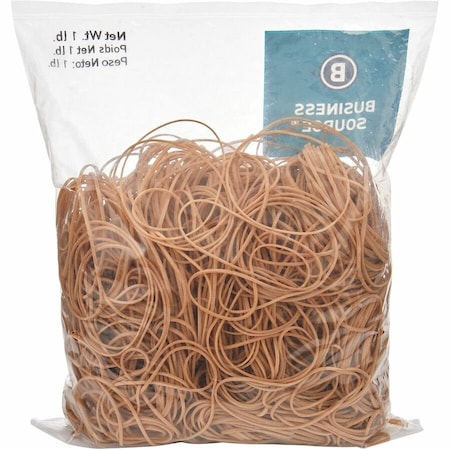 Business Source RUBBERBANDS, SIZE #19, 1LB, PK1250 BSN15737