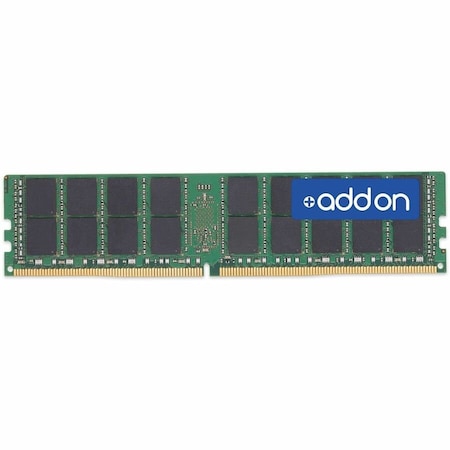 Add-On 64GB DDR4-3200 ECC REGISTERED 2RX4 RDIMM CL17 1.2V 288-PIN TAA COMPLIANT AMT3200D4DR4RN/64G
