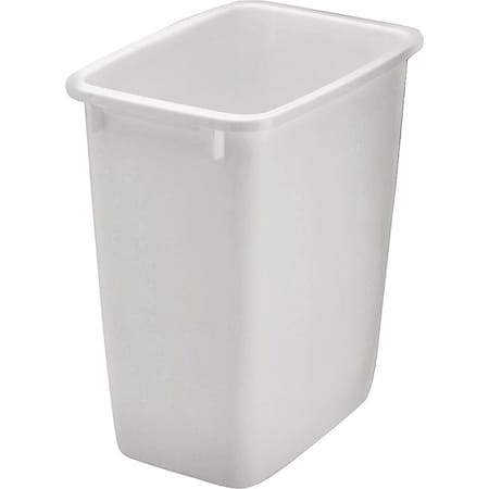 Rubbermaid Wastebasket 9G Wht 2806-TP-WHT