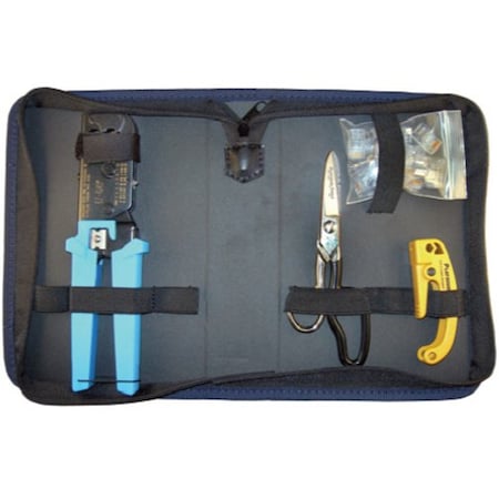 Platinum Tools EZ-RJ45 TERMINATION KIT, W/ZIP CASE. BOX. 90136