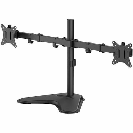 Siig STEEL ARTICULATING DESK STAND HOLDS TWO MONITORS 13 TO 27 WITH WEIGHT CAPACITIES CE-MT1U12-S1