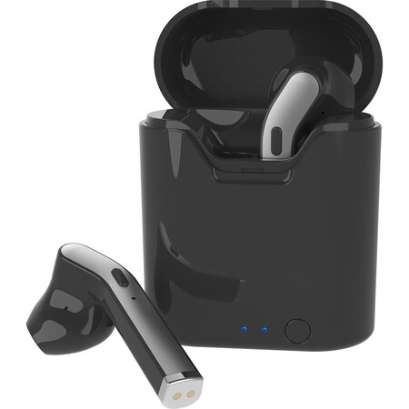 Naxa True Wrls Earphones w Case Blk NE979BLACK