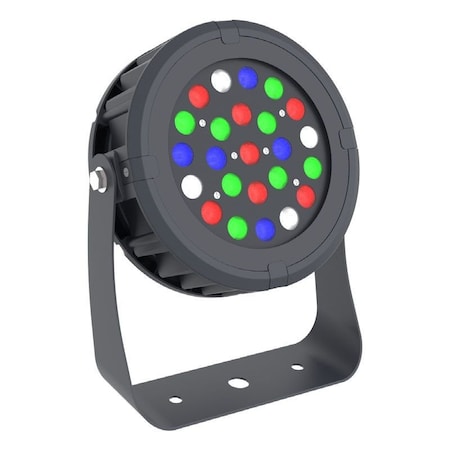 Westgate 72W RGBW Black Round Flood Light TC-FL-72W-RGBW-BT-BK