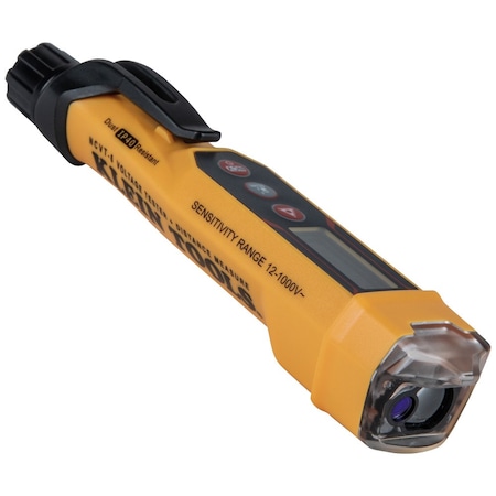 Klein Tools Non-Contact Voltage Tester with Laser Di, 12 to 1000V AC, 6 29/64 in Length NCVT-6